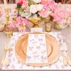 100PCS Pink Bow Napkins Disposable Hand Towels for Bathroom 3 Ply Decorative Bow Paper Napkins Pink Coquette Party Guest Napkins for Birthday Bachelorette Bridal Wedding Party Supplies view 4