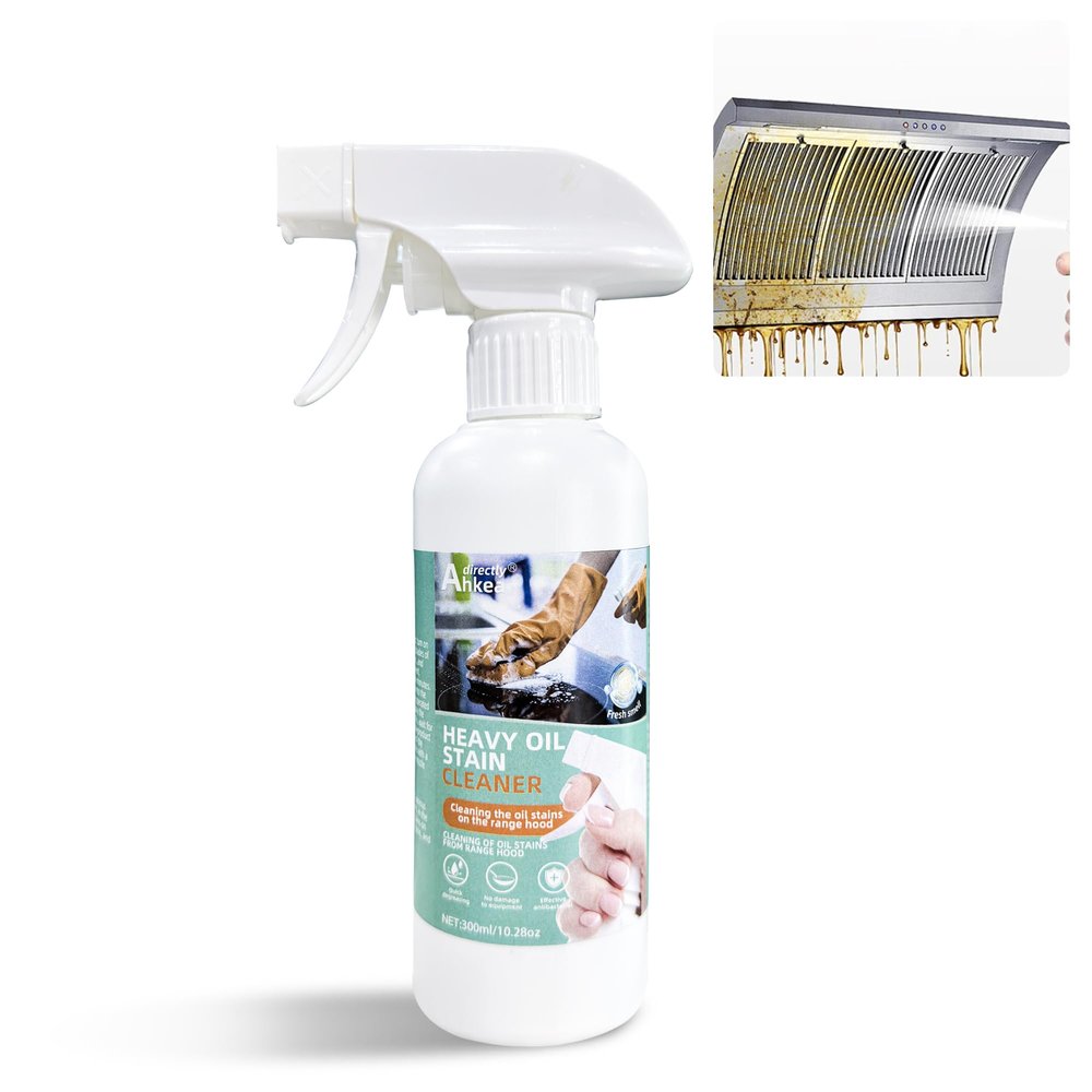 AhkeaDirectly Splash Foam Cleaner Spray, Kitchen Bubble Cleaner Spray, Kitchen Grease Cleaner, Stubborn Grease & Grime Remover, Foaming Heavy Oil Stain Cleaner, 1pcs