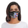 Rqwaaed US 198th Infantry Brigade USA American Flag Face Mask Washable Reusable Adults Breathable With 2 Filters view 2