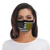 Rqwaaed Us First Infantry Division USA American Flag Face Mask Washable Reusable Adults Breathable With 2 Filters view 2