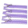 10Pcs 3# Star Lace (12 / 16Inch) 30 / 40CM Nylon Zipper Sewing Tailoring Accessories(Light Purple,16 inch) view 1