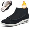 Diabetic Shoes for Men's, Women's Adjustable Easy-On Non Slip Winter Slippers, Unisex Arthritis Edema Swollen House Boots Indoor Outdoor 8 view 1