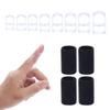 12 pcs Finger Splint Kits Including 8 Oval Finger Splints Clear Type and 4 Finger Sleeves for Arthritis/Trigger Finger/Mallet Fingers, Trigger Finger splints For Thumb/Index/Middle/Pinky /Ring(2,3,4,5,6,7,8,9) view 1