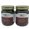 Amish Candied Jalapenos Non GMO Vegan All Natural - 15 oz - 2 Jars view 1