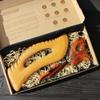 ZAMASMEL Wooden Gua Sha Set with Custom Engraving Natural Wood Face & Body Massagers. Personalized Skincare Spa Gift Box for Her Eco-Friendly Lymphatic Drainage & Engraved Wood Gua Sha Tools view 3