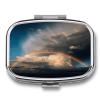 Pill Organizer Waterproof Pocket Pill Box Portable White Clouds and Rainbow Pill Case for Pocket Purse Medicine Organizer view 1