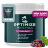 Optimize Minerals Multi Mineral - New Look Same Daily Formula Magnesium, Electrolytes & Trace Mineral Supplement Powder - Gluten Free Vitamins Drink - Mixed Berry, 30 Servings view 2