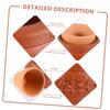 GOOHOCHY 1pc Red Porcelain Moxibustion Pot and Ergonomic Burning Tool for Relaxation Home Use and Moxibustion Therapy for Adults view 3