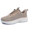 AOE Diabetic Shoes for Men and Women, Wide Slip-on Shoes for Swollen Feet Walking Sneakers for Elderly Foot Pain Relief Almond view 1