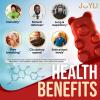 2 Pack - JOYLI Quercetin Gummies with Bromelain, Zinc, Vitamin C & D3 Sugar-Free Quercetin Supplement for Immune Support & Seasonal Wellness 500mg Quercetin for Kids & Adults 60 Gummies per Pack view 2