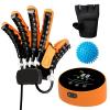 GAOXIAO Rehabilitation Gloves for Stroke Patients, Hand Exerciser Aids Robotic Glove, Hemiplegia Stroke Arthritis Hand Finger Rehabilitation Trainer, Cerebral Palsy Finger Orthosis A Right L view 1