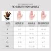 GAOXIAO Rehabilitation Gloves for Stroke Patients, Hand Exerciser Aids Robotic Glove, Hemiplegia Stroke Arthritis Hand Finger Rehabilitation Trainer, Cerebral Palsy Finger Orthosis A Right L view 4