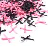 100 Pcs Mini Ribbon Bows for Nail Arts, Small Bows Tiny Decoration Ribbon Bows,Twist Tie Bows for Gift Wrapping Hair Clip Flower Bouquet Wedding Birthday Sewing Scrapbooking view 1