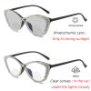 laureles Rhinestone Cat Eye Bling Crystal Transition Photochromic Bifocal Reading Glasses Sun Readers Women (C1, 2, x) view 2