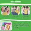 100 Pack Resealable Stand Up Bags,Smell Proof Pouch Sealable Foil Pouch Bags for PackagingGold,4.7" x 7.9" view 4