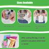 100 Pack Resealable Stand Up Bags,Smell Proof Pouch Sealable Foil Pouch Bags for PackagingWhite,7.9" x 11.8" view 4
