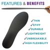 1 Piece Very Rigid Carbon Fiber Shoe Insert for Arthritis,Lis Franc,Metatarsal Fractures,Acute Turf Toe,Hallux Rigidus,Length 29.5cm(Fit Men Size 13/Women 14) view 2