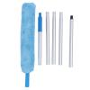 Adjustable Dust Cleaner, Extendable Long Handle Duster with Bendable for Furniture, Corners, and Dust Removal, Soft Fleece view 1