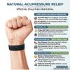 Waterproof Motion Sickness Wristbands for Kids, Teens & Adults Stretch, Slide-On Nausea Relief Bands for Car, Sea, & Altitude Sickness - Stress and Balance Support - Set of 2 (Sky, Small 6) view 3