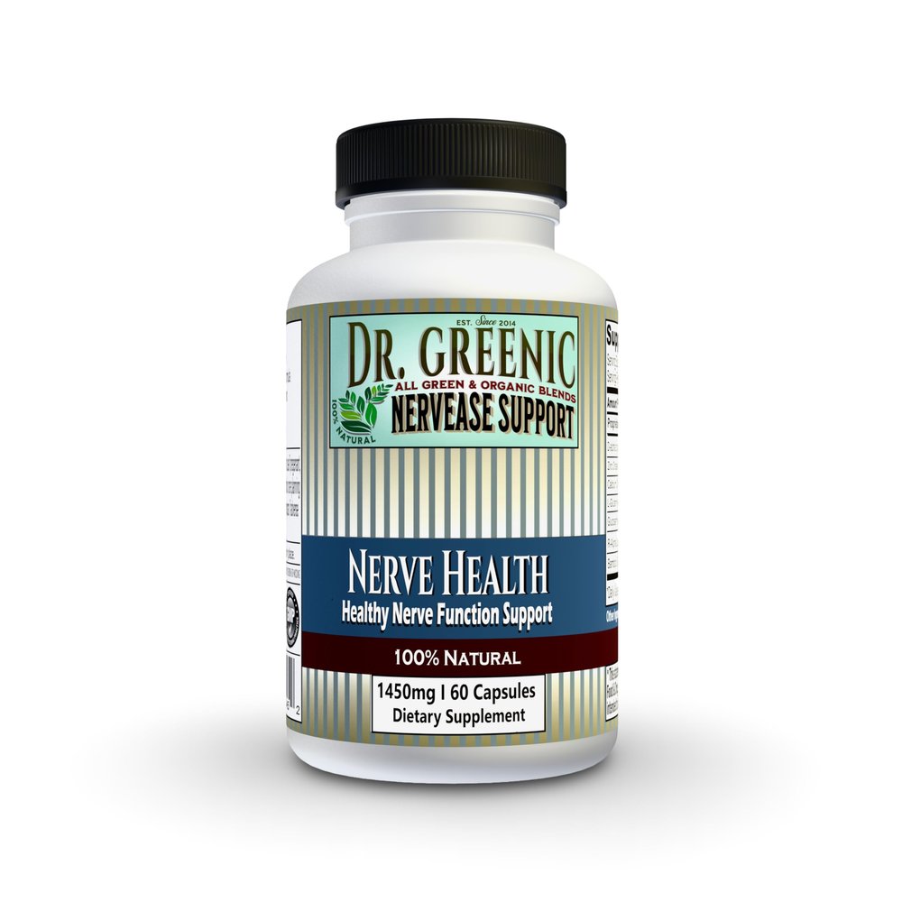 Dr. Greenic Nervease Support 1450MG Supplement | Advanced Nerve Comfort & Health Formula