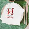 Custom Christmas Napkins, Custom Napkins, Customized Napkins, Christmas Disposable Hand Towels, Custom Napkins Personalized, Party Napkins, Christmas Cocktail, Christmas Beverage Napkins, Christmas 4 view 1