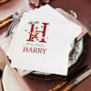 Custom Christmas Napkins, Custom Napkins, Customized Napkins, Christmas Disposable Hand Towels, Custom Napkins Personalized, Party Napkins, Christmas Cocktail, Christmas Beverage Napkins, Christmas 4 view 4