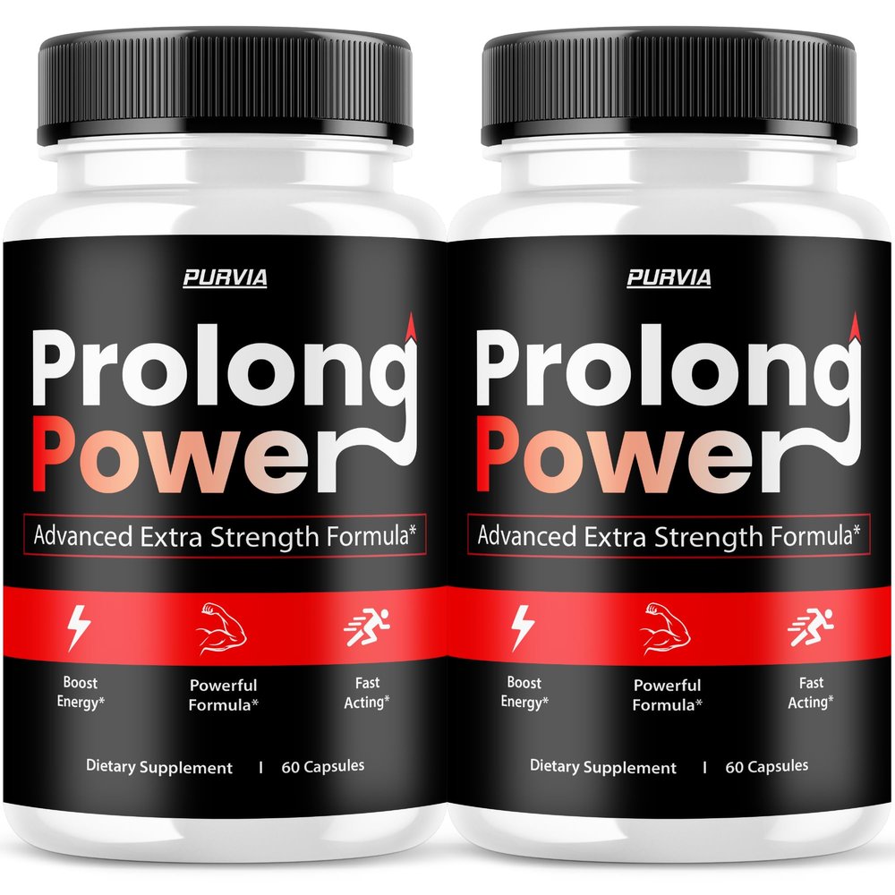 (2 Pack) Prolong Power Pills - Official Formula - Prolong Power Capsules Advanced Strength Formula Overall Wellness Prolong Powder Pills Supplement, Maximum Wellness ProlongPower (120 Capsules)