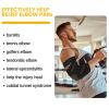 Copper Elbow Compression Sleeve,Elbow Brace for Tendonitis and Tennis Elbow,Tennis Elbow Brace for Men Women,Elbow Support Sleeve for Tendonitis, Tennis Elbow Relief , Golf Elbow,Weightlifting (1 pair) view 4