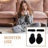 GLSTOY 1set Shoe Inserts for Men Women Detachable Plush Liners for Clogs Hole Shoes Warm Soft Easy to Clean Replaceable Footwear Comfort view 3