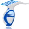 Denture Toothbrush - Double Sided Multi-Layered Bristles, Ergonomic Rubber Anti-Slip Handle, 1 Pack, Asst Colors view 1