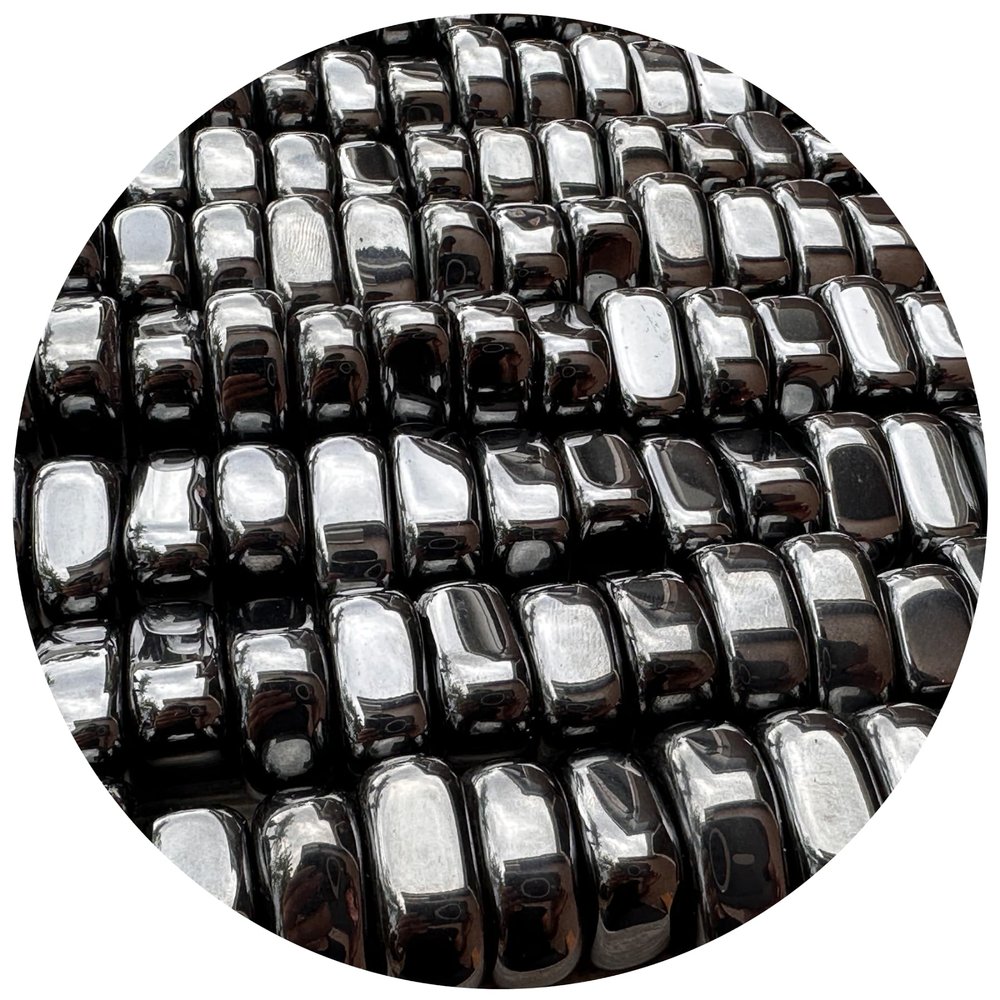 0.5 Pound Magnetic Hematite Tumbled Stones, Polished Natural Magnetic Hematite Gemstone, Magnetic Hematite Healing Crystals (Magnetic Hematite, Wholesale Bulk Lot)