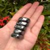 0.5 Pound Magnetic Hematite Tumbled Stones, Polished Natural Magnetic Hematite Gemstone, Magnetic Hematite Healing Crystals (Magnetic Hematite, Wholesale Bulk Lot) view 3