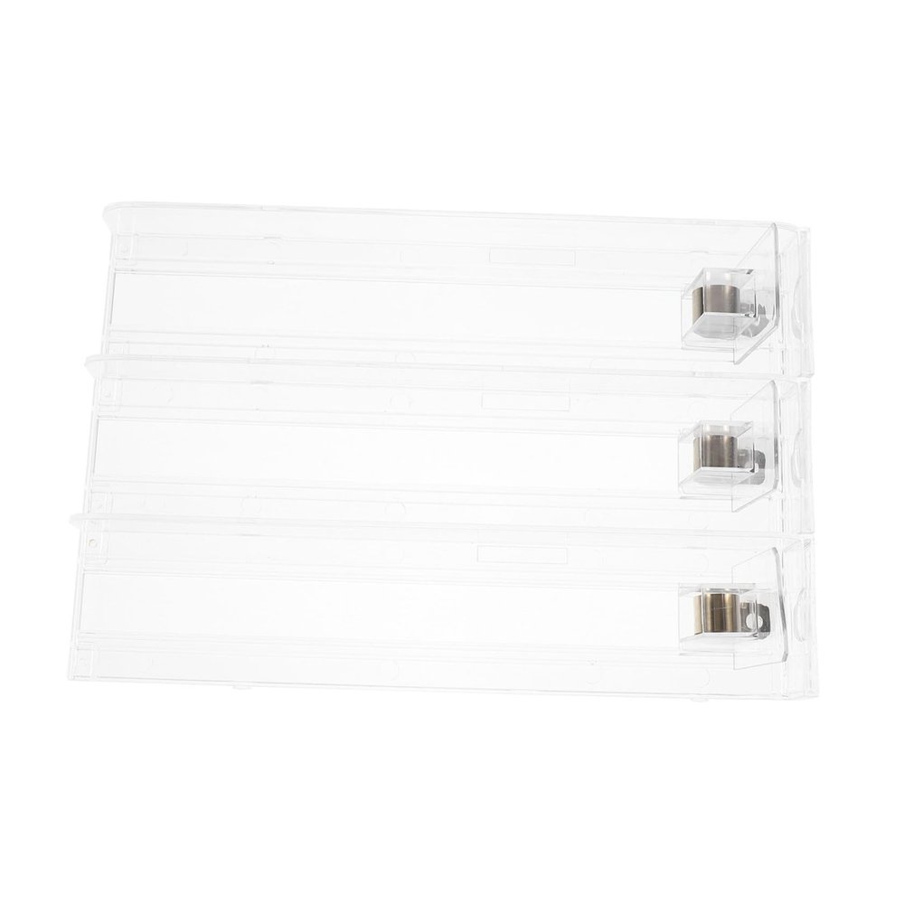 Gatuida 3pcs Auto Showcase Display Rack Simple Design Sturdy Holder Convenient for Shops Holds High-Durability Display