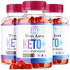 (3 Pack) Slim Aura Keto ACV Gummies - Official Slim Aura Keto Plus Apple Cider Vinegar 1050MG Advanced Formula Gummys, All Natural Premium Formula, Slimaura Gomitas Reviews, 300 Gummies for 5 Months view 1