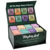 Mighty Leaf Tea Sampler - Assorted Flavors: Tropical Green - 40 Count Tea Pouches - Premium Black Tea with Rich Flavor - Individually Wrapped Tea Bags view 1