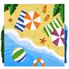100 Nautical Beach Cocktail Beverage Napkins Disposable Paper Seashell Umbrella Sand Dessert Napkin Summer Tropical Coastal Birthday Party Supplies view 1