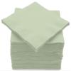100 Pack Sage Green Beverage Napkins, Big Party Pack, 2 Ply, Ideal for Wedding, Party, Birthday, Dinner, Lunch, Cocktails. (5 x 5) by Amcrate view 1