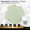 100 Pack Sage Green Beverage Napkins, Big Party Pack, 2 Ply, Ideal for Wedding, Party, Birthday, Dinner, Lunch, Cocktails. (5 x 5) by Amcrate view 3