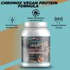 Chronox Vegan Protein Powder-Chocolate Flavor, Plant-Based Protein Formula for Muscle Support & Recovery, Smooth Mixing, Pre & Post Workout Nutrition, 2 LB view 3