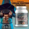 Chronox Vegan Protein Powder-Chocolate Flavor, Plant-Based Protein Formula for Muscle Support & Recovery, Smooth Mixing, Pre & Post Workout Nutrition, 2 LB view 4