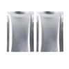 Double-Sided Matte Silver Aluminum Foil Open Fill Heat Seal Bags for Small Business, Home Use, Food Storage, Beauty Packing Travel Sample Pack, Blind Bag Creation (200, 5.51 inch x 7.87 inch) view 1