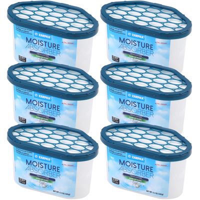 ZARPAX Moisture Absorber Fresh Cotton 6.5 oz - Set of 6
