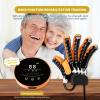 GAOXIAO Rehabilitation Robotic Gloves for Stroke Patients, Stroke Hemiplegia Rehabilitation Exerciser Aids Training Equipment, Finger Straightening Brace Guard Protector Hand Recovery B Right M view 2