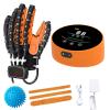 GAOXIAO Rehabilitation Robotic Gloves for Stroke Patients, Stroke Hemiplegia Rehabilitation Exerciser Aids Training Equipment, Finger Straightening Brace Guard Protector Hand Recovery A Right L view 1
