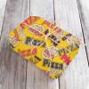 Multicolor Pizza Pattern Thick Wrapping Paper Rolls - 1 Rolls 58 Inch X 23 Inch Happy Birthday Wrapping Paper Kids Wrapping Paper Rolls Boy Gift Wrap Paper(Print-01,58"x 23") view 4
