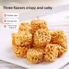 Instant Noodle Balls 50g, Crunchy Childhood Snacks, Dry Noodles Treat for Late Night, Office Snacks (Mexican flavor,1 packs) view 2