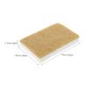 TIDTALEO 12pcs Kitchen Scrub Sponges Multi-Function Dishwashing Sponges for Household Cleaning Firm Sisal Compact White view 2