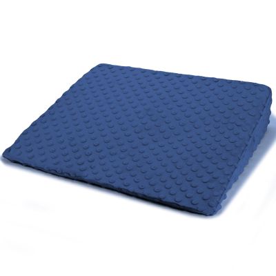 inqigi Wedge Pillow for Kids,Memory Foam for Back,Legs & Knees, Relaxation and Comfort, Soft and Breathable, Dot Texture Pillow for Reading Watching TV Gaming Sleeping, Fit for Sofa Floor Room