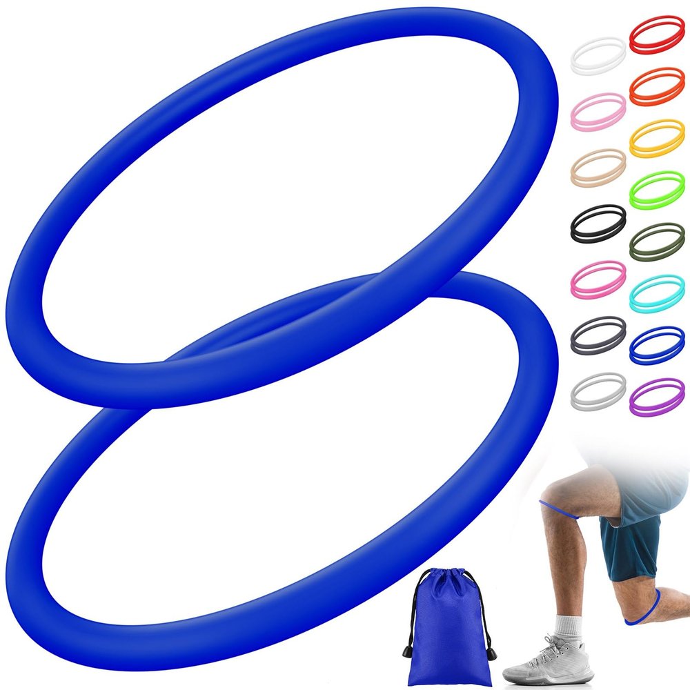 Foilswirl Patella Knee Band Basketball Knee Strap,2,Royal Blue,M