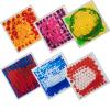 Art3d 11.8x11.8 Textured Liquid Sensory Flooring Tiles, Interactive Glossy Fusion Play Mats for Kids, Toddler, Teens, Stress Relief & Calming Toys, 6pcs per Set view 1